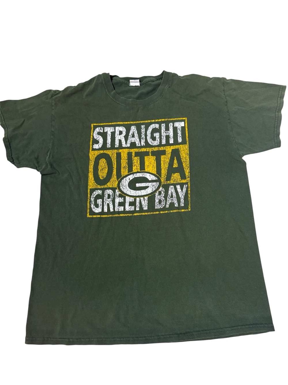 Green Bay Packers shirt 'Straight Outta Green Bay' Graphic Tee
